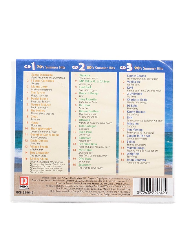 Best of summer ever - CD - Musiikki ja elokuvat - 10105575352 - 1