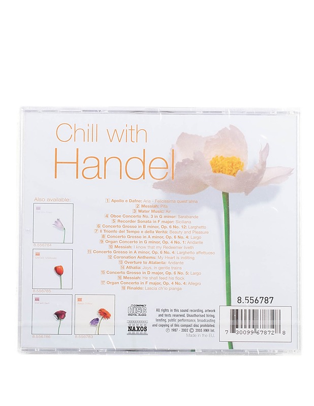 Händel - Chill with Händel - CD - Musiikki ja elokuvat - 10105575358 - 1