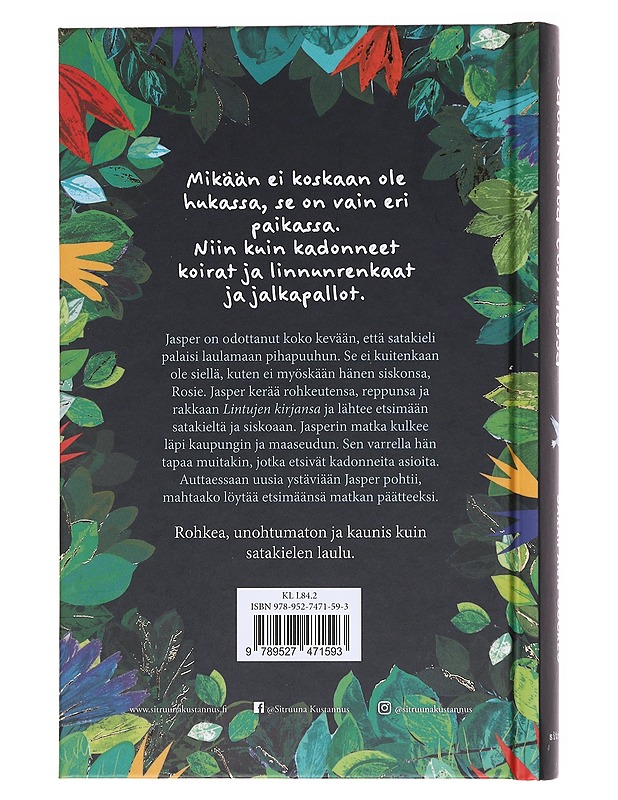 Satakieltä etsimässä - Juckes, Sarah Ann - Lastenkirjat - 10105575398 - 1