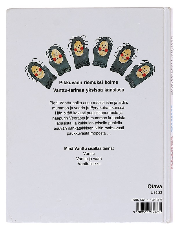 Minä Vanttu - Harjanne Maikki - Lastenkirjat - 10105575416 - 1