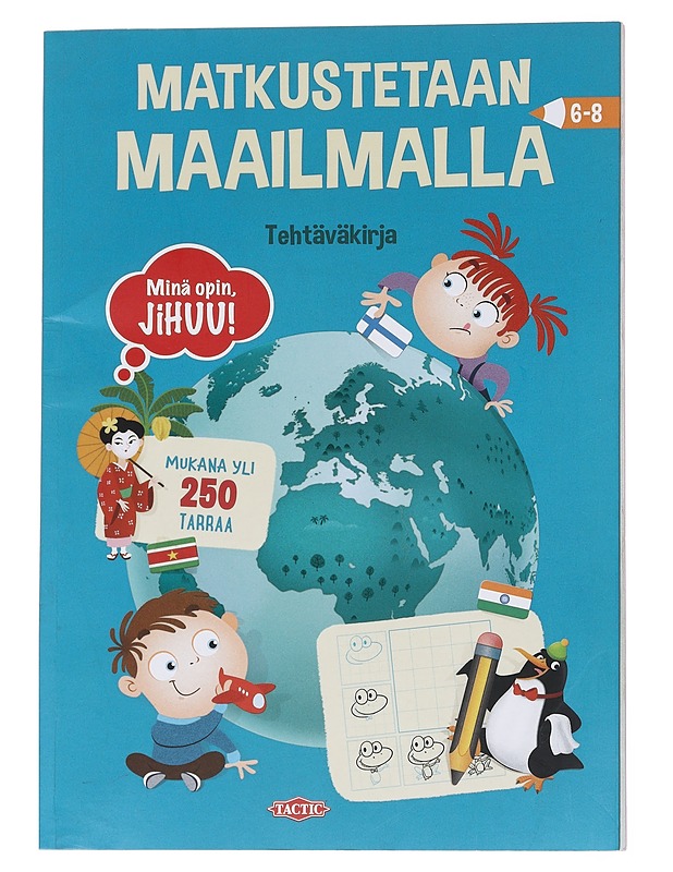 Matkustetaan maailmalla : Tehtäväkirja - Korpela, Vesa - Lastenkirjat - 10105575454 - 0
