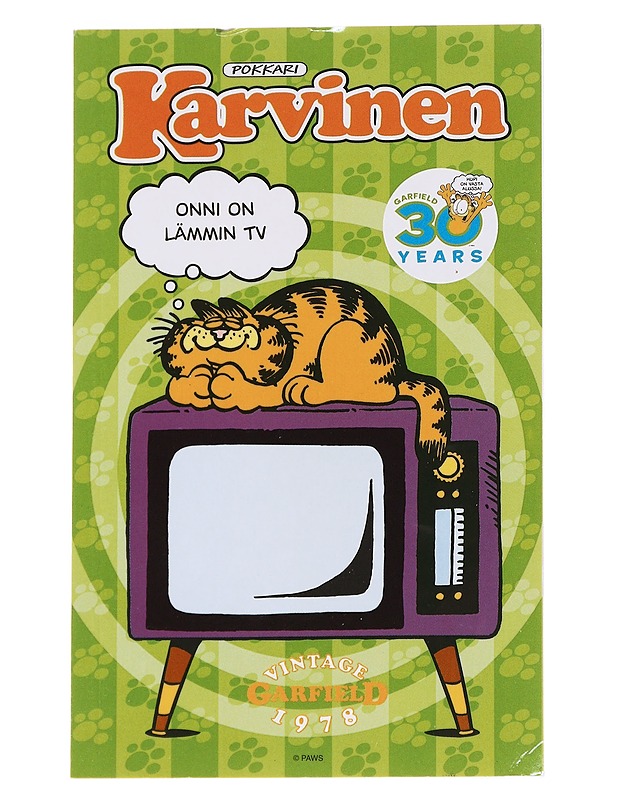 Karvinen : onni on lämmin teevee - Davis, Jim - Sarjakuvat - 10105575461 - 0