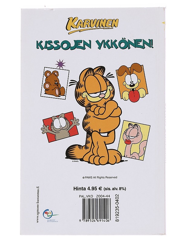 Karvinen : väriä elämään - Davis, Jim - Sarjakuvat - 10105575468 - 1