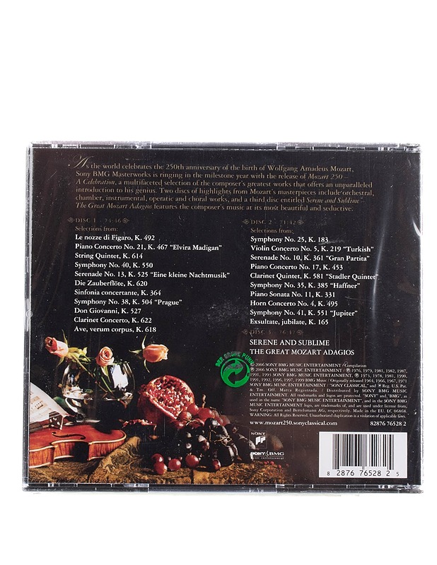 Mozart - A celebration - CD - Musiikki ja elokuvat - 10105575477 - 1