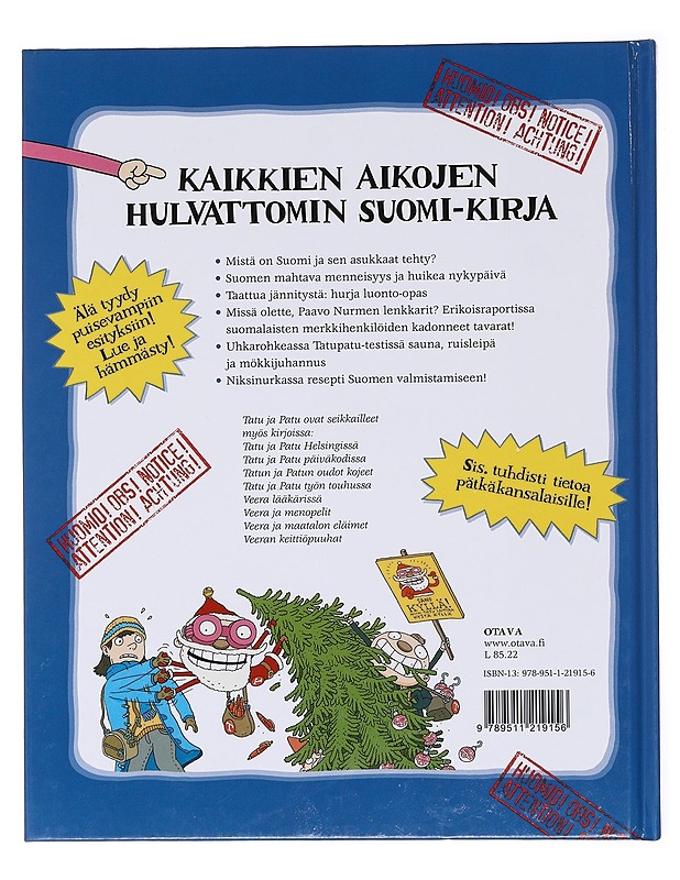 Tatun ja Patun Suomi - Havukainen, Aino - Lastenkirjat - 10105575489 - 1