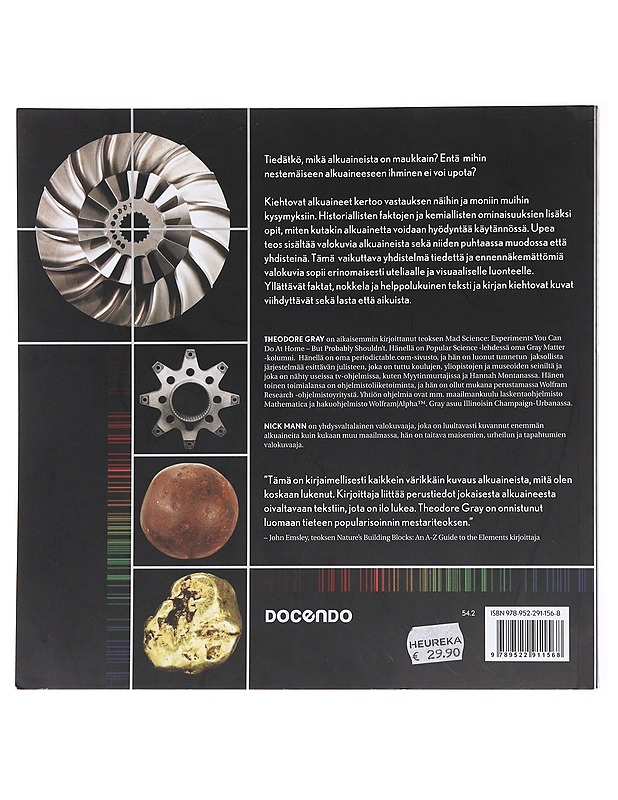 Kiehtovat alkuaineet - Gray, Theodore - Tietokirjat ja oppaat - 10105575497 - 1