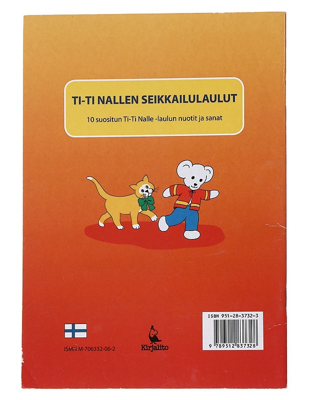 Ti-Ti Nallen seikkailulaulut - Korpela, Riitta - Lastenkirjat - 10105575494 - 1