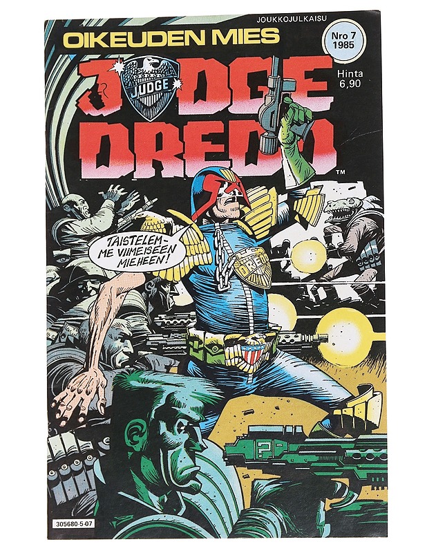 Judge Dredd 7/1985 - Lehdet - 10105575531 - 0