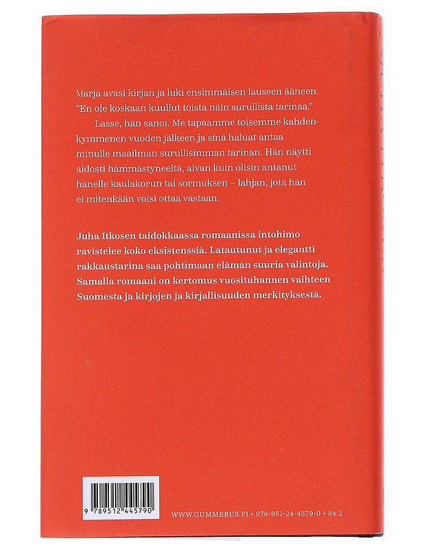 Huomenna kerron kaiken - Juha Itkonen - Romaanit ja novellit - 10105575537 - 1