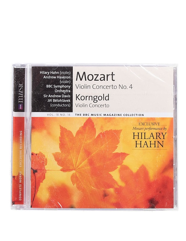 Mozart and Korngold - Violin concerto no. 4 - CD - Musiikki ja elokuvat - 10105575546 - 0