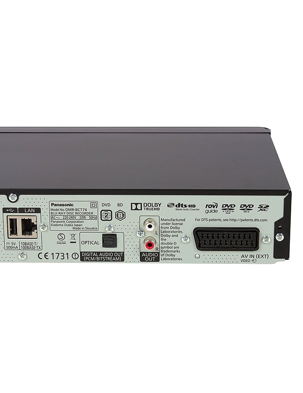PANASONIC DMR-BCT74 -BlueRay-tallennin  - Muu elektroniikka - 10105575568 - 3