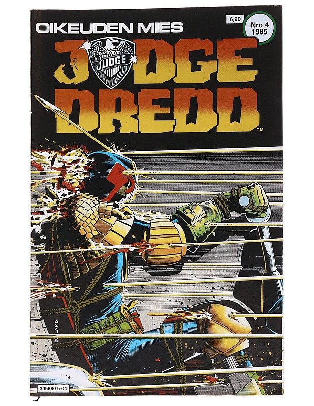 Judge Dredd 4/1985 - Lehdet - 10105575572 - 0