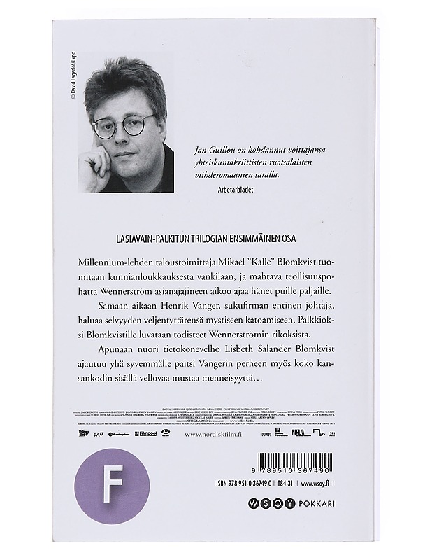 Miehet jotka vihaavat naisia - Larsson, Stieg - Romaanit ja novellit - 10105575602 - 1