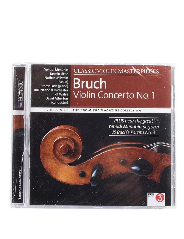 Bruch - Violin concerto no. 1 - CD - Musiikki ja elokuvat - 10105575642 - 0