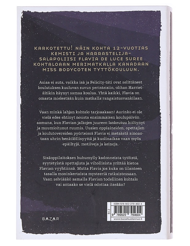 Nokisen tomumajan arvoitus - Bradley, Alan - Romaanit ja novellit - 10105575702 - 1