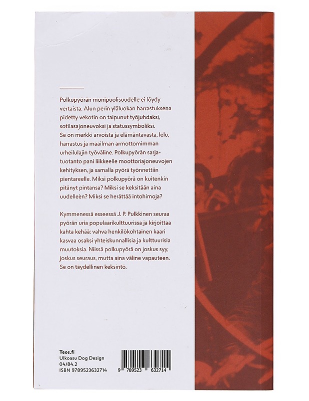 Täydellinen keksintö / polkupyöräesseitä - J.P. Pulkkinen - Tietokirjat - 10105575719 - 1