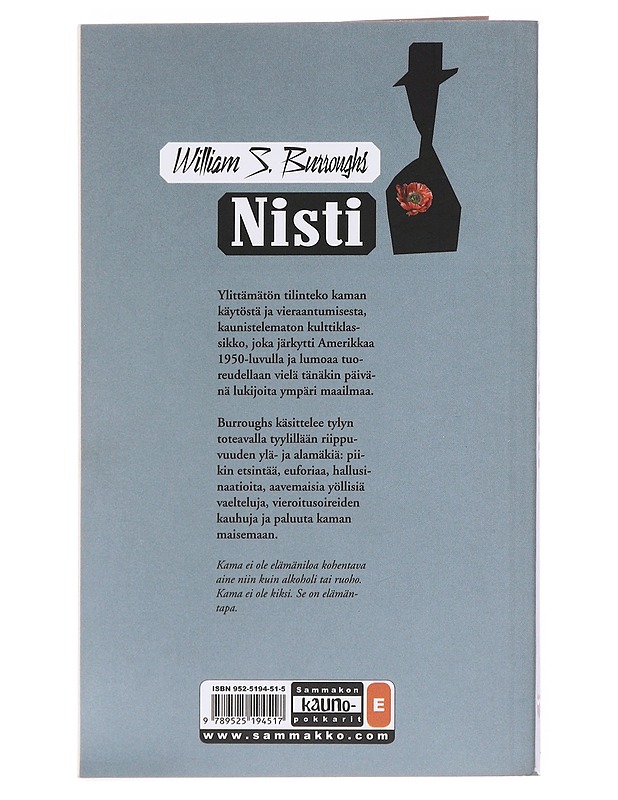 Nisti - Burroughs, William S. - Romaanit ja novellit - 10105575726 - 1