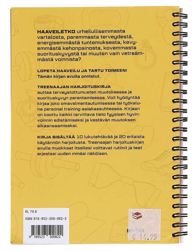 Treenaajan harjoituskirja : personal training -työkirja - Aalto, Riku - Tietokirjat ja oppaat - 10105575737 - 1
