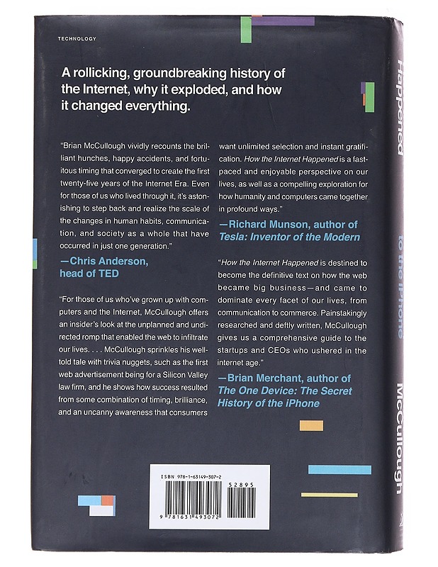 How the Internet happened - Brian McCullough - Tietokirjat - 10105575742 - 1