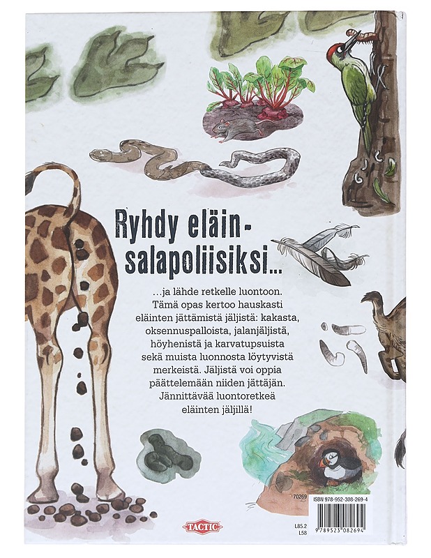Karhun kakkaa ja muita eläinten jälkiä - Seed, Andy - Lastenkirjat - 10105575751 - 1