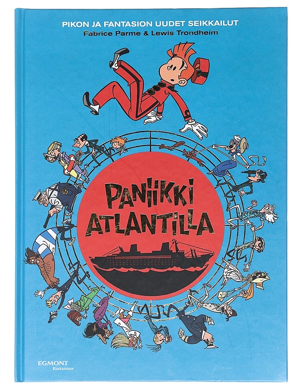 Paniikki Atlantilla - Parme, Fabrice - Sarjakuvat - 10105575753 - 0