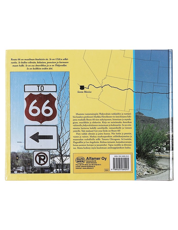 Amerikan tiellä - Route 66 - Henriksson, Markku - Tietokirjat ja oppaat - 10105575756 - 1