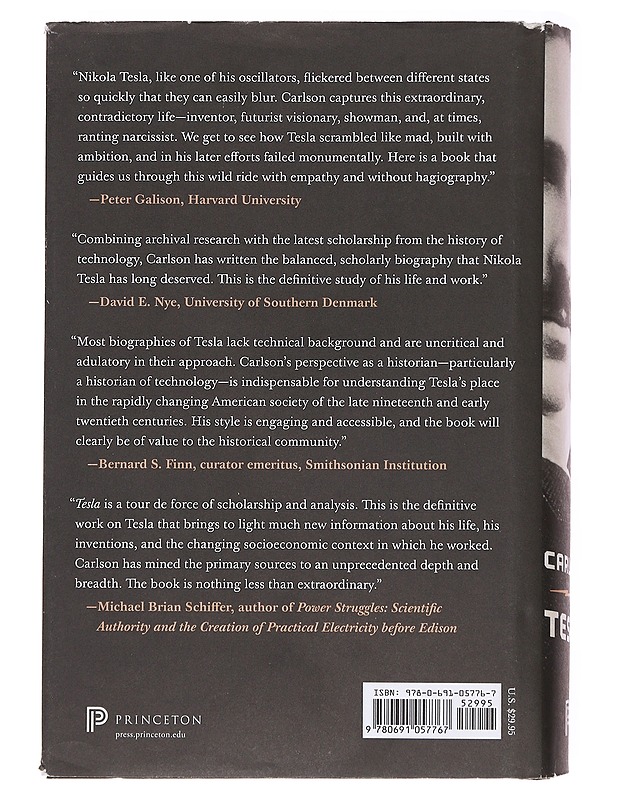 Tesla : inventor of the electrical age - W. Bernard Carlson - Elämäkerrat ja muistelmat - 10105575779 - 1
