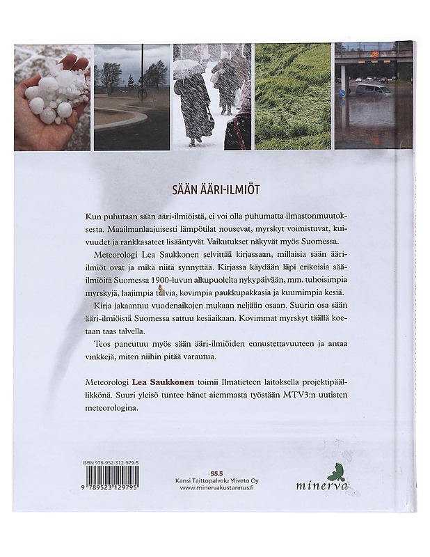 Sään ääri-ilmiöt ja ilmastonmuutos - Lea Saukkonen - Tietokirjat ja oppaat - 10105575802 - 1