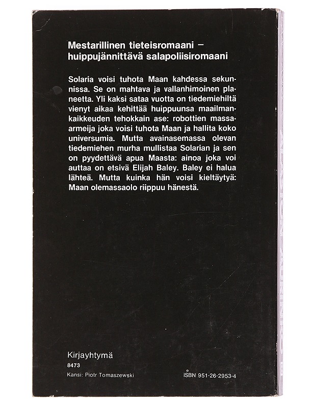 Alaston aurinko - Asimov, Isaac - Romaanit ja novellit - 10105575825 - 1