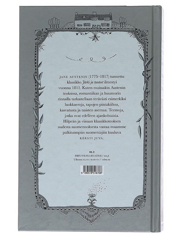 Järki ja tunteet - Austen, Jane - Romaanit ja novellit - 10105575828 - 1