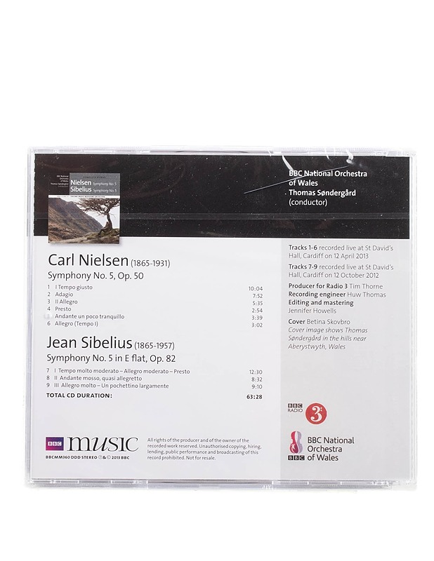 Nielsen & Sibelius - Symphony No. 5 - CD - Musiikki ja elokuvat - 10105575840 - 1
