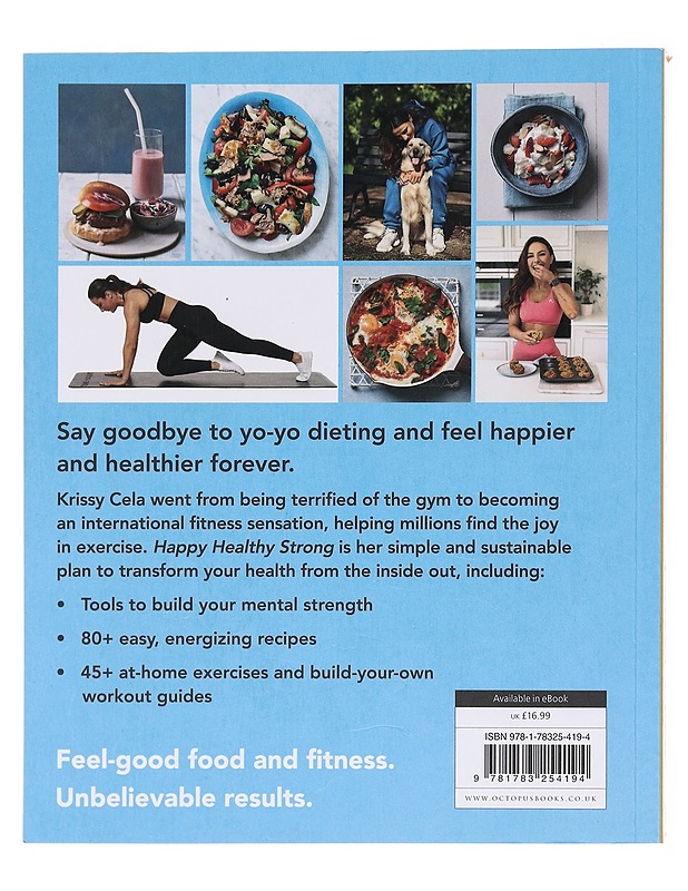 Happy Healthy Strong - Krissy Cela - Hyvinvointikirjat - 10105575854 - 1