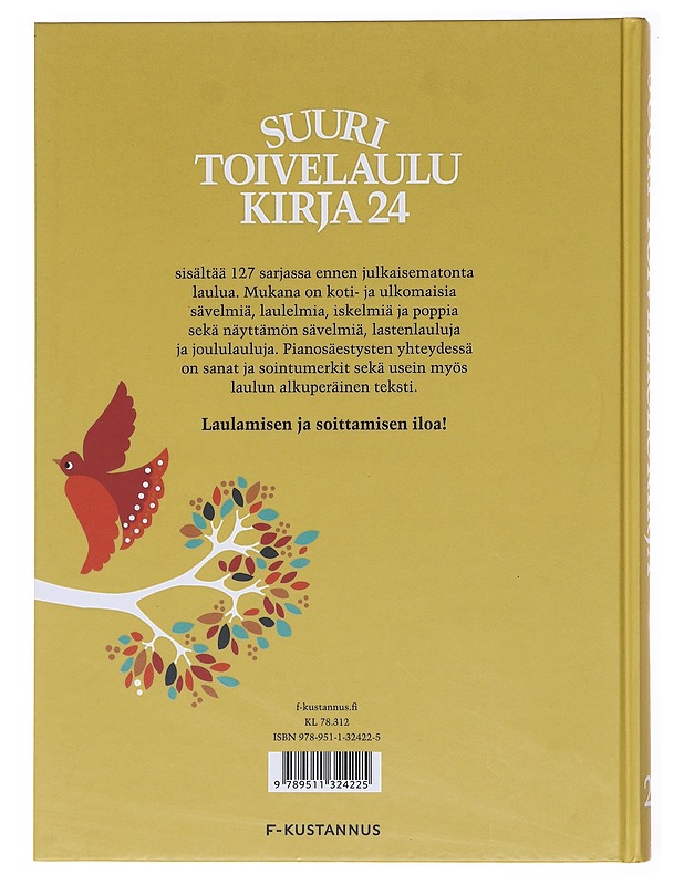 Suuri toivelaulukirja. 24 - Leskelä, Ari - Musiikki- ja elokuvakirjat - 10105575859 - 1
