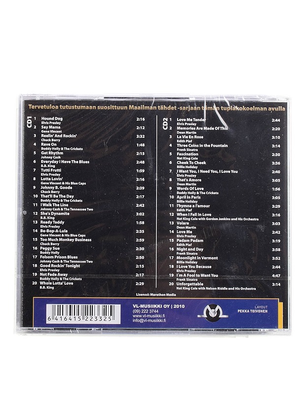 Maailman tähdet: rock and love - CD - Musiikki ja elokuvat - 10105575871 - 1