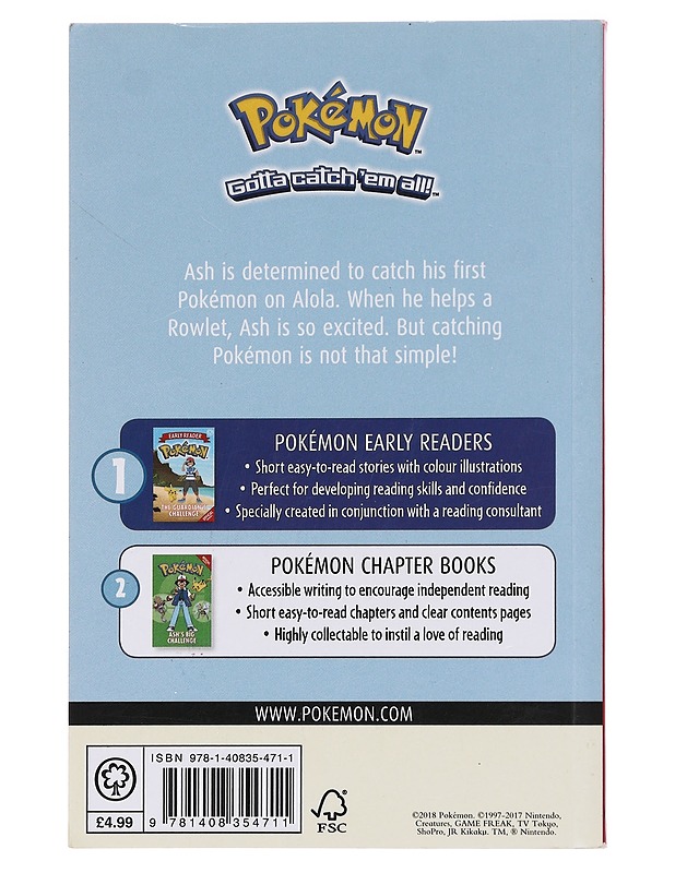 Pokemon Early Reader: Battle on Alola - Lastenkirjat - 10105575885 - 1