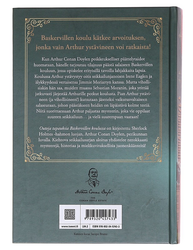 Outoja tapauksia Baskervillen koulussa - Standish, Ali - Lastenkirjat - 10105575886 - 1