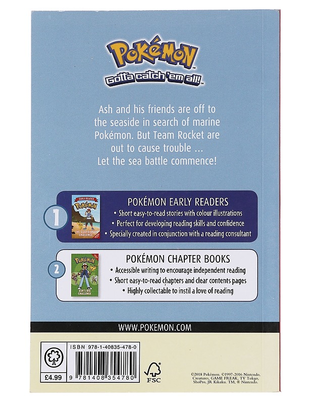 Pokemon Early Reader: Go Popplio! - Lastenkirjat - 10105575897 - 1