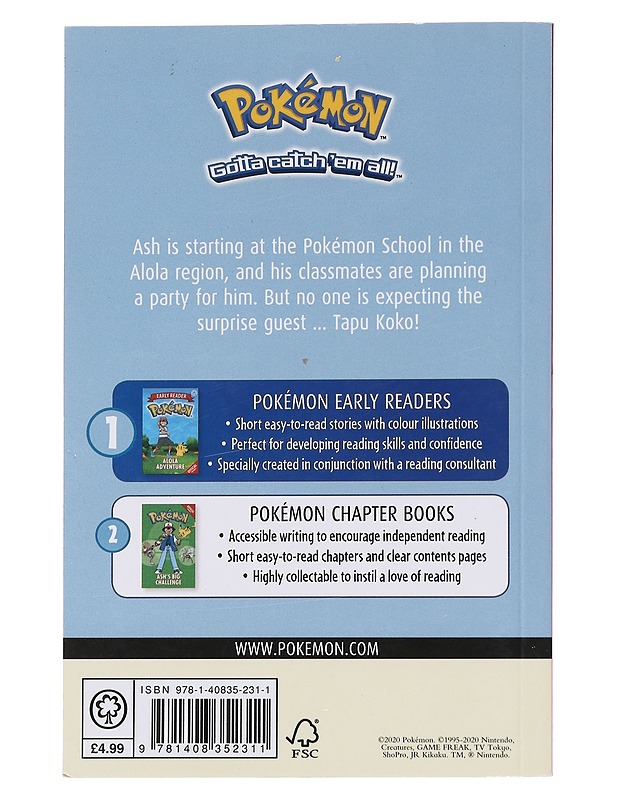 Pokemon Early Reader: The guardian's challenge - Lastenkirjat - 10105575902 - 1