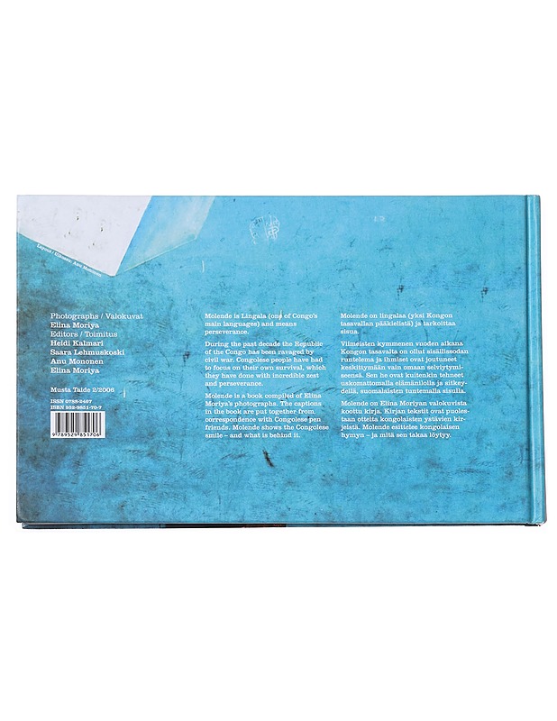 Molende : stories of Congolese perseverance = tarinoita kongolaisesta sisusta - Moriya, Elina - Tietokirjat ja oppaat - 10105575908 - 1