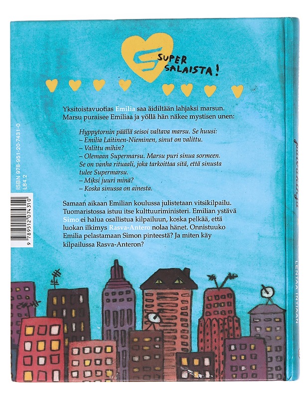Supermarsu lentää Intiaan - Noronen, Paula - Lastenkirjat - 10105575918 - 1