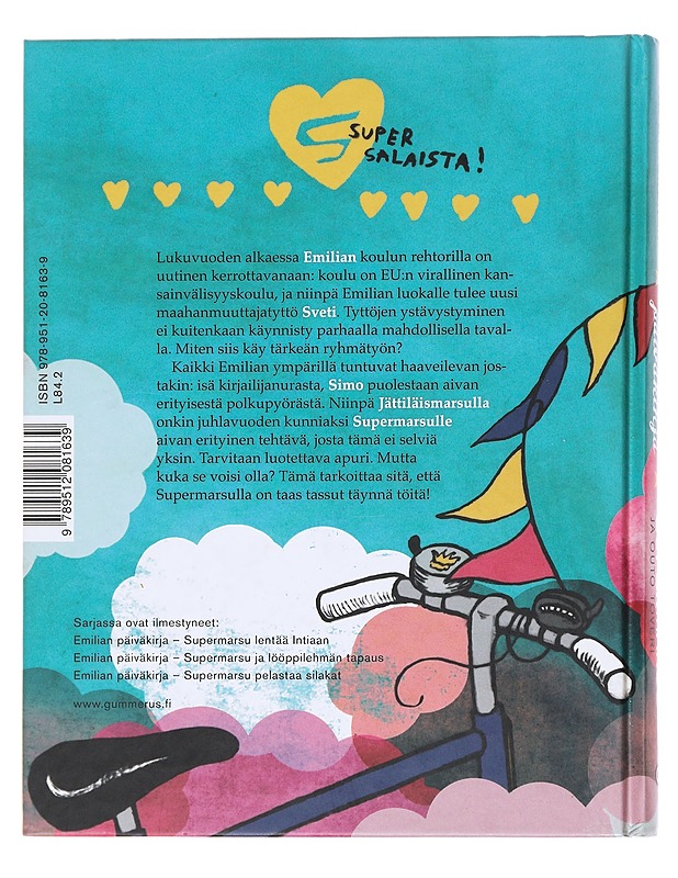 Supermarsu ja outo toveri - Noronen, Paula - Lastenkirjat - 10105575922 - 1