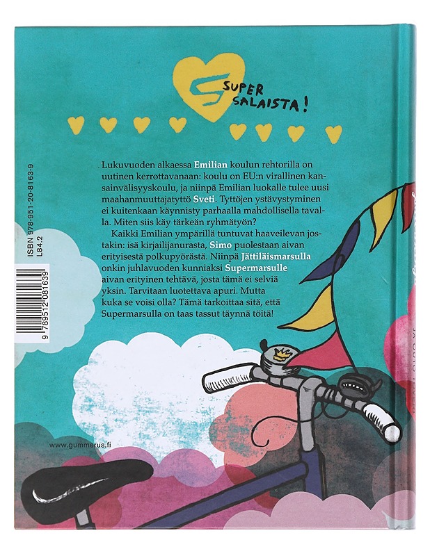 Supermarsu ja outo toveri - Noronen, Paula - Lastenkirjat - 10105575931 - 1