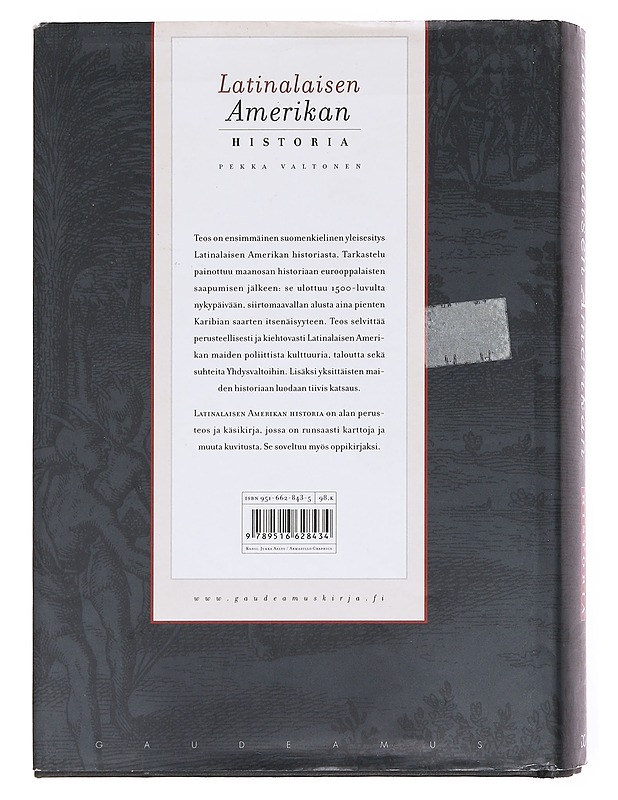 Latinalaisen Amerikan historia - Pekka Valtonen - Historiakirjat - 10105575956 - 1