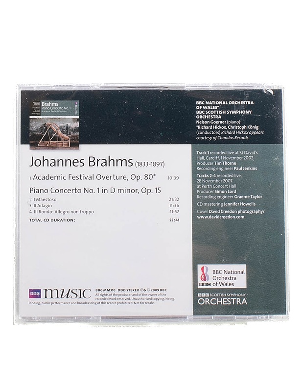Brahms - Piano concerto no. 1 - CD - Musiikki ja elokuvat - 10105575983 - 1