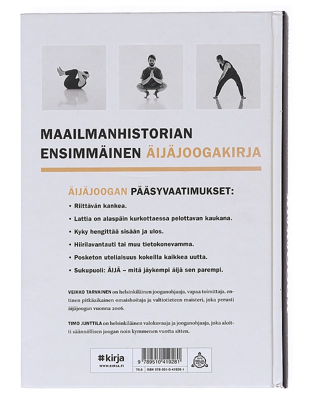 Äijäjooga - Tarvainen, Veikko - Tietokirjat ja oppaat - 10105576003 - 1