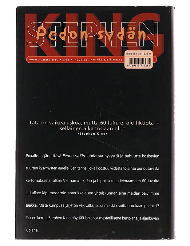 Pedon sydän - King, Stephen - Romaanit ja novellit - 10105576019 - 1