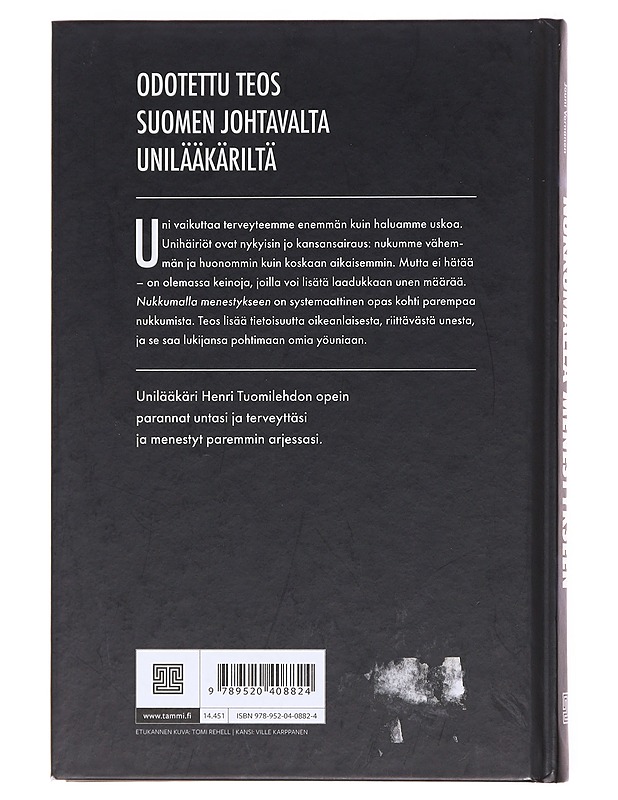 Nukkumalla menestykseen - Tuomilehto, Henri - Tietokirjat ja oppaat - 10105576040 - 1