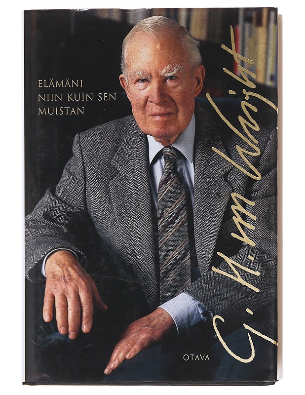 Elämäni niin kuin sen muistan - Wright, Georg Henrik von - Elämäkerrat ja muistelmat - 10105576052 - 0