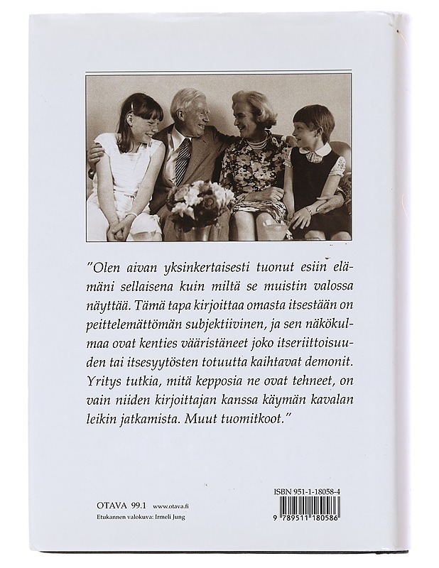 Elämäni niin kuin sen muistan - Wright, Georg Henrik von - Elämäkerrat ja muistelmat - 10105576052 - 1