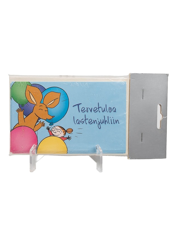 Tervetuloa Lastenjuhliin kortti ja kuori - Askartelu - 10105576054 - 0